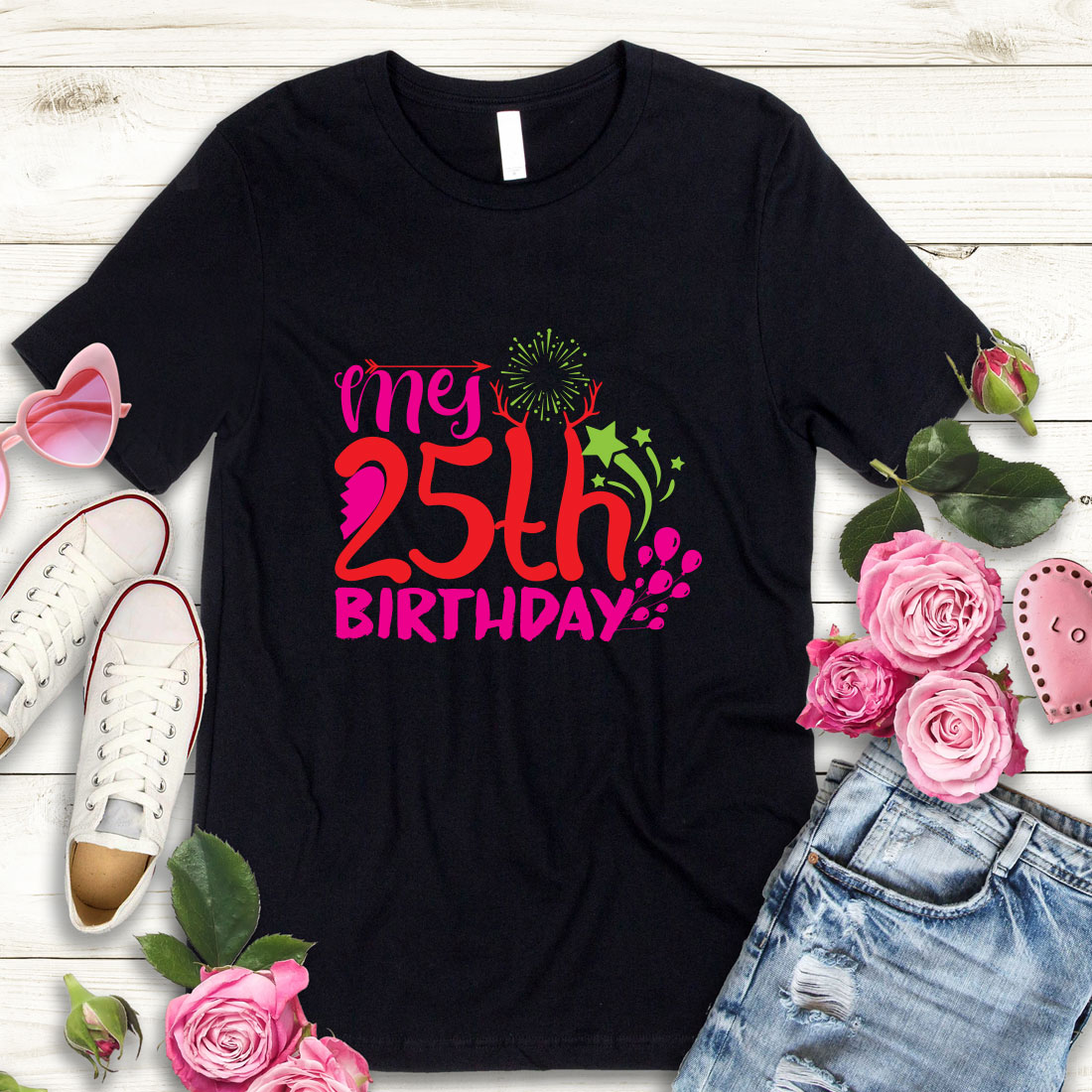 birthday svg design bundle Happy birthday svg bundle hand lettered birthday svg birthday party svg Volume-06 preview image.