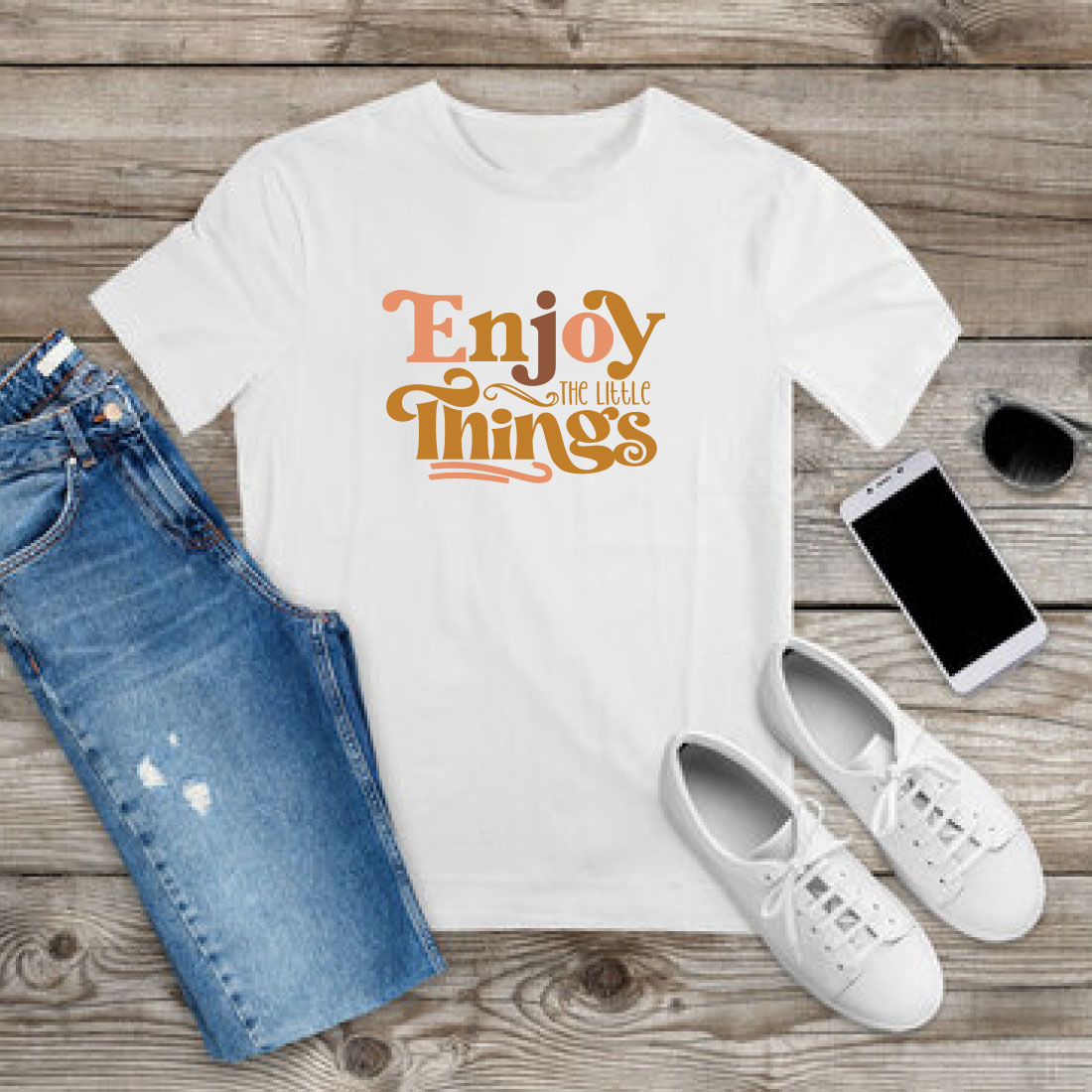 Retro Inspirational SVG T-shirt Design Bundle Vol-01 preview image.