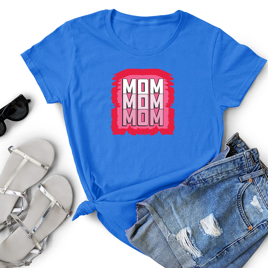 Mother's Day SVG T-shirt Design Bundle Vol-17 preview image.