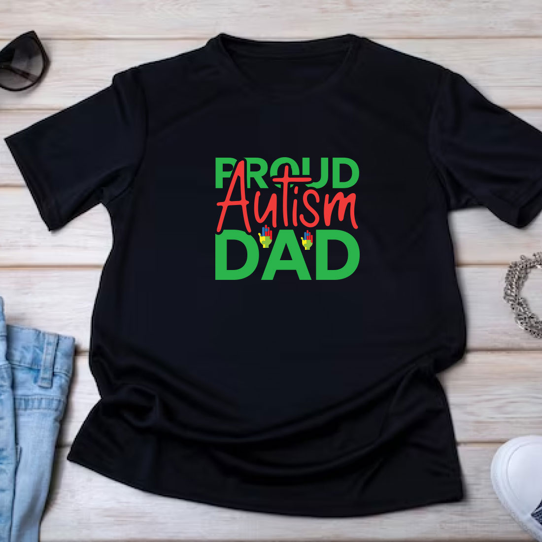 Autism Day T-shirt Design Bundle Vol-05 preview image.