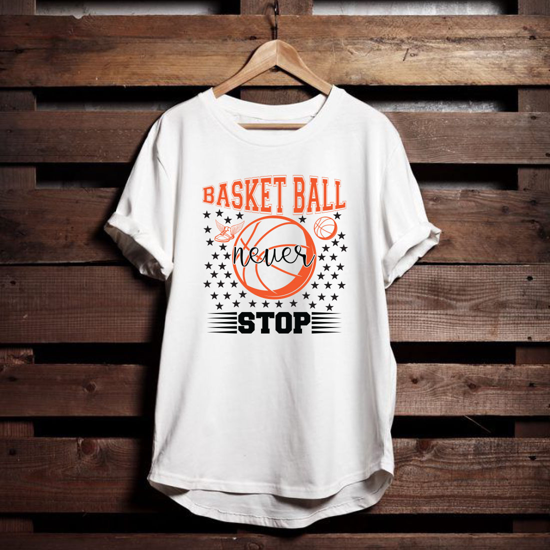 Basketball T-shirt Design Bundle Volume-04 preview image.