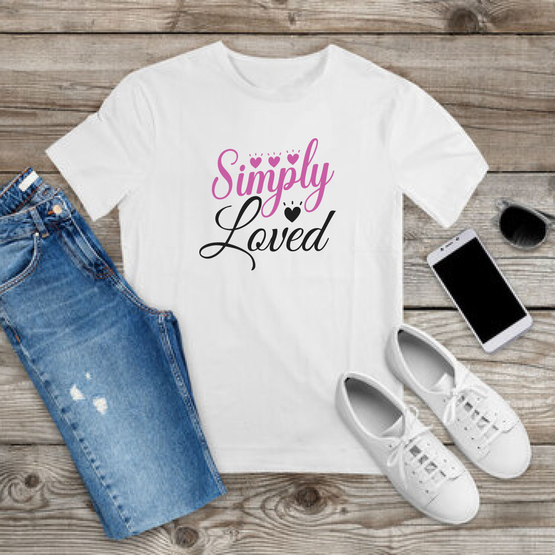 Valentine's Day SVG T-shirt Design Bundle Vol-42 preview image.