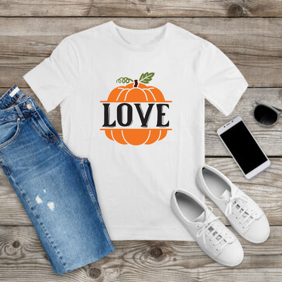 Fall SVG T-shirt Design Bundle Vol-04 preview image.