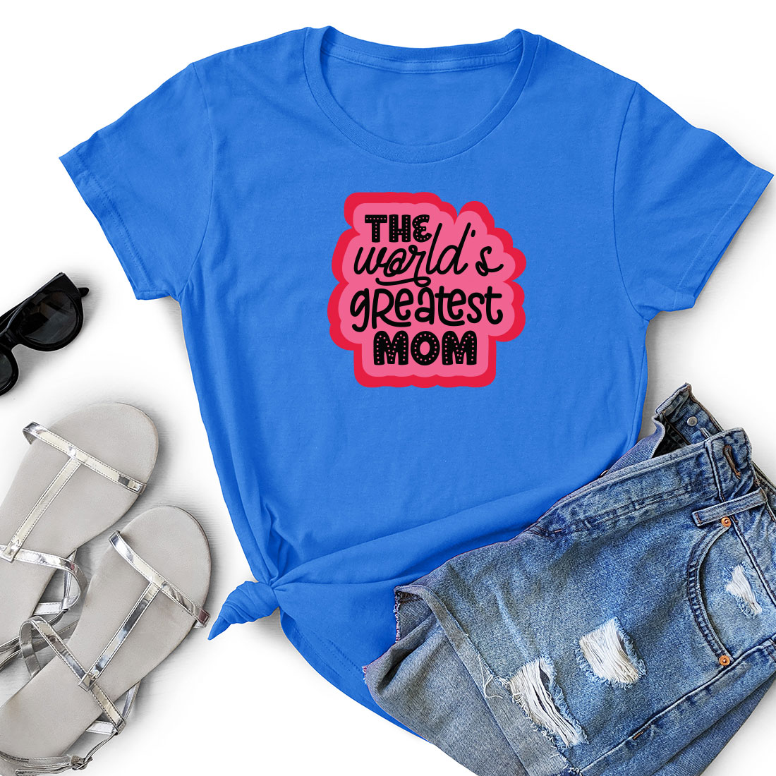 Mother's Day SVG T-shirt Design Bundle Vol-18 preview image.