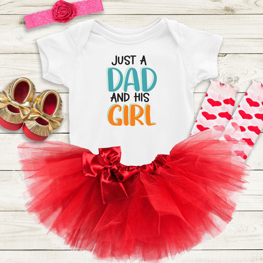 Daddy And Me SVG Bundle, Dad Kids Baby Son Daughter Girl Volume-03 preview image.