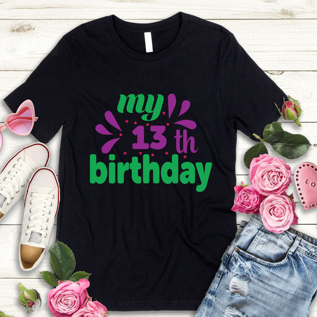 birthday svg design bundle Happy birthday svg bundle hand lettered birthday svg birthday party svg Volume-20 preview image.