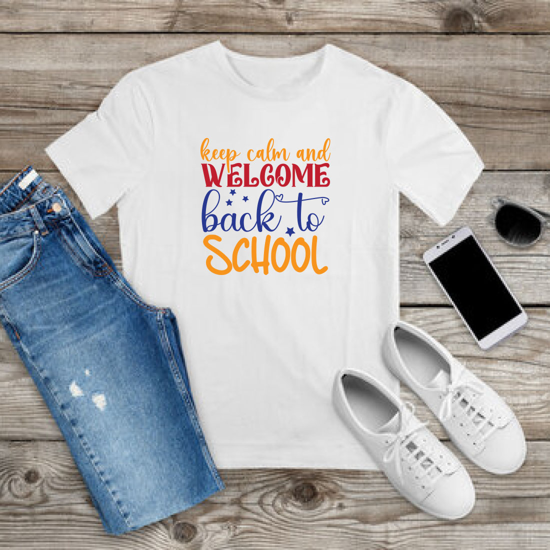 Back To School T-shirt Design Bundle Vol-40 preview image.