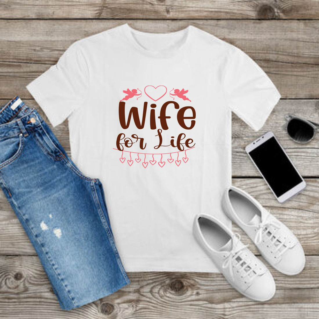 Wedding T-shirt Design Bundle Vol-39 preview image.