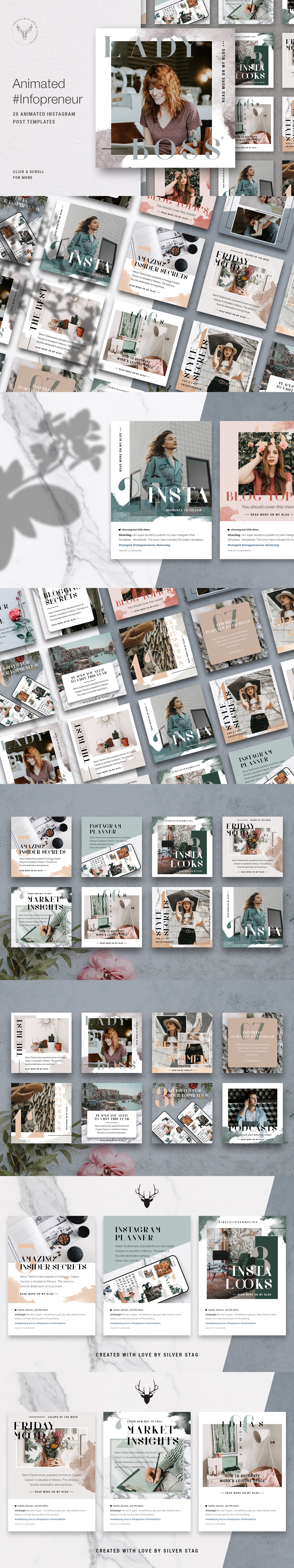 03 infopreneur animated post and story templates 656