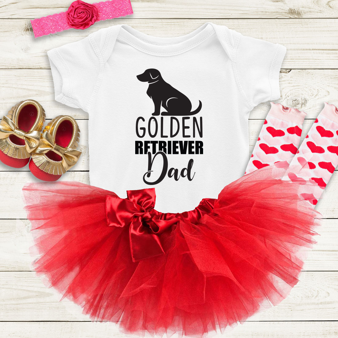 Golden Retriever SVG Bundle Vol-02 preview image.