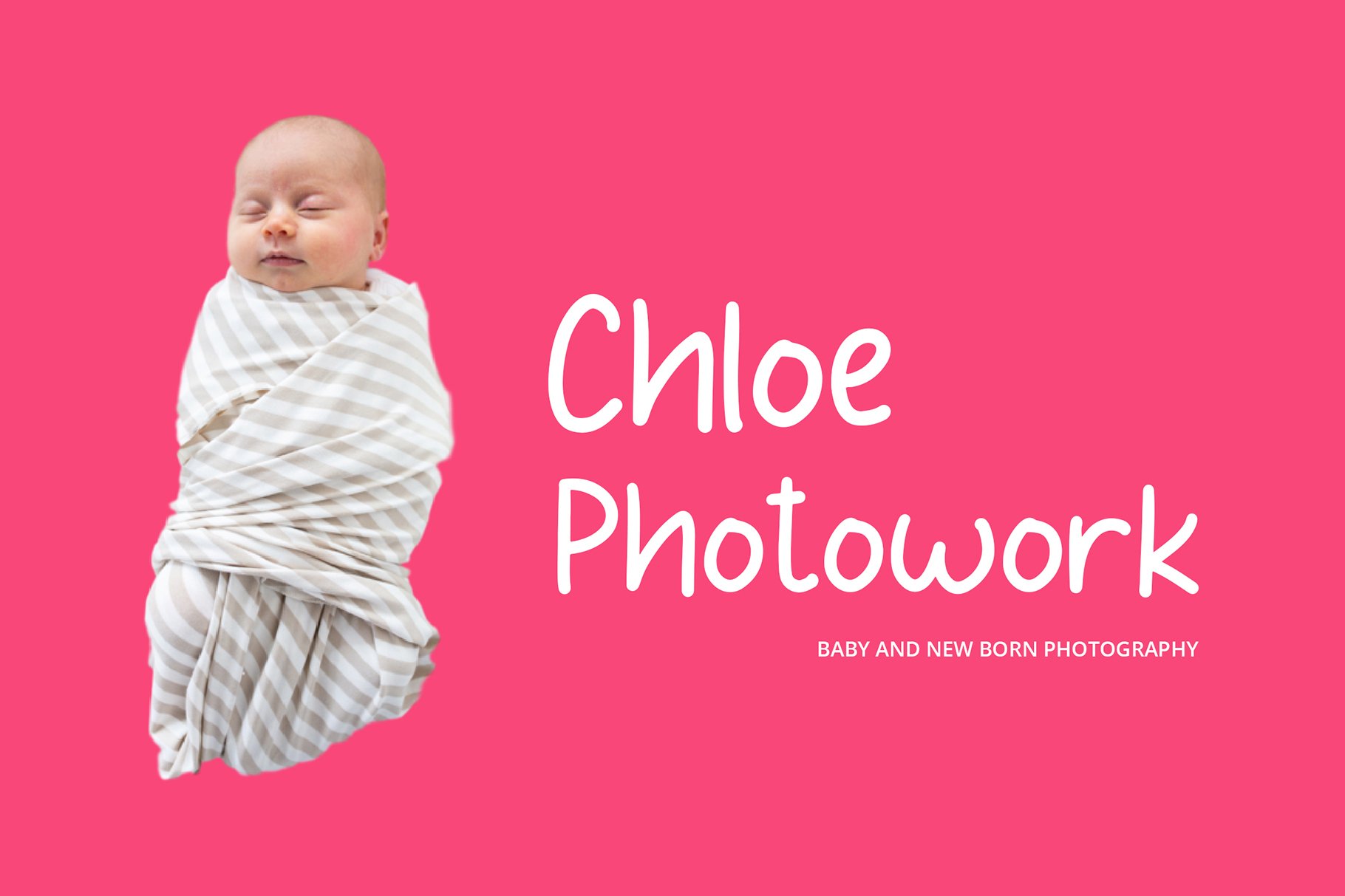 Babybo Cute Display Font preview image.