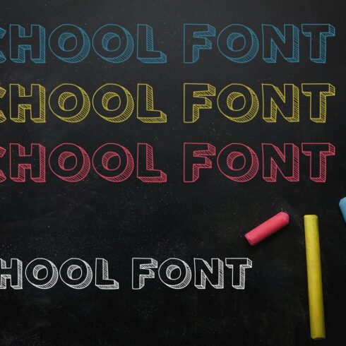 School Font cover image.