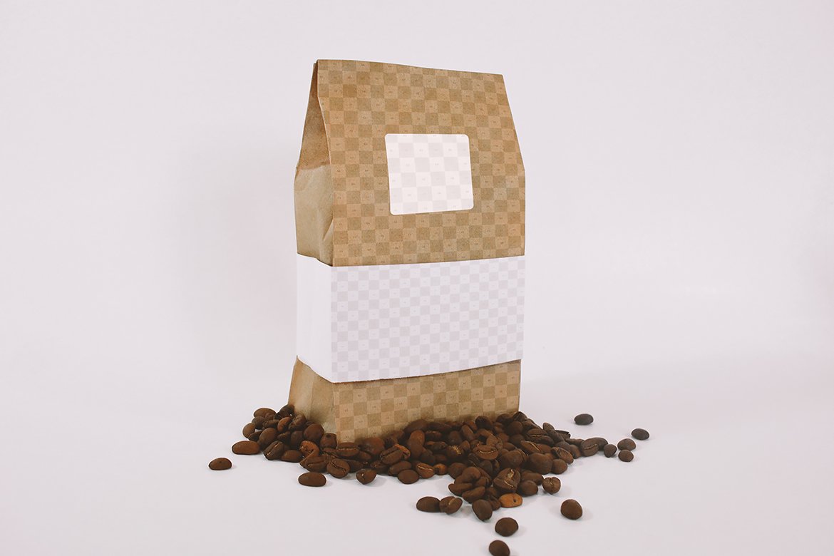Coffee Bag Mockup preview image.