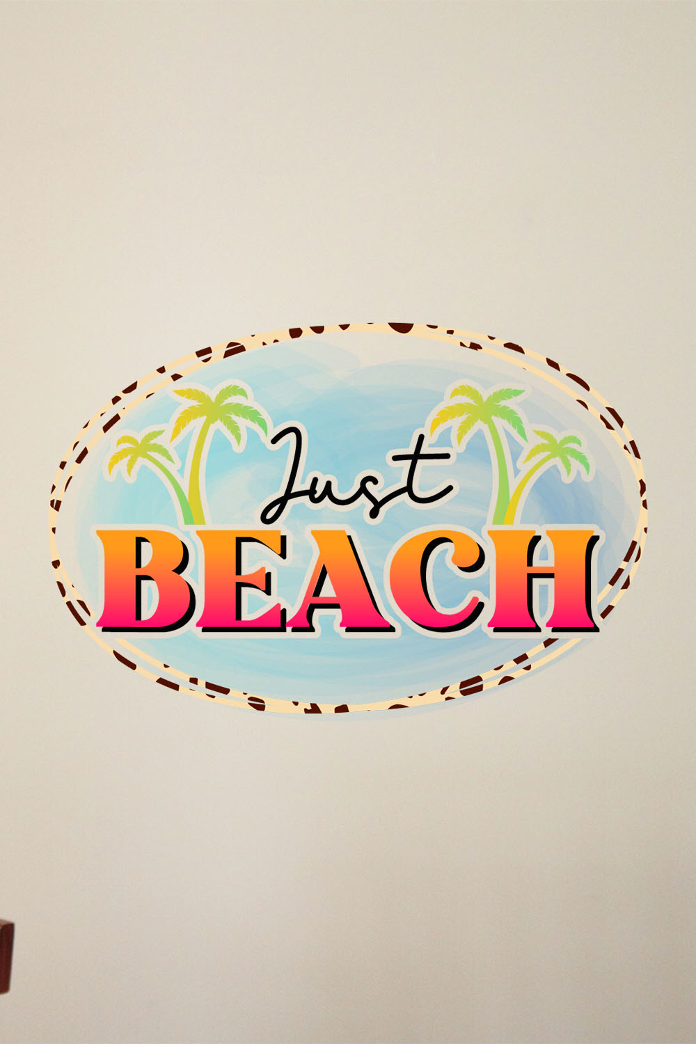 Beach SVG Design Bundle pinterest preview image.