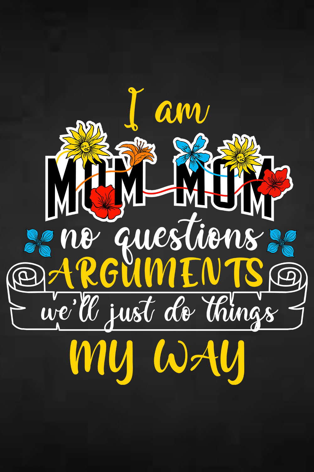 Mothers Day SVG Design Bundle pinterest preview image.