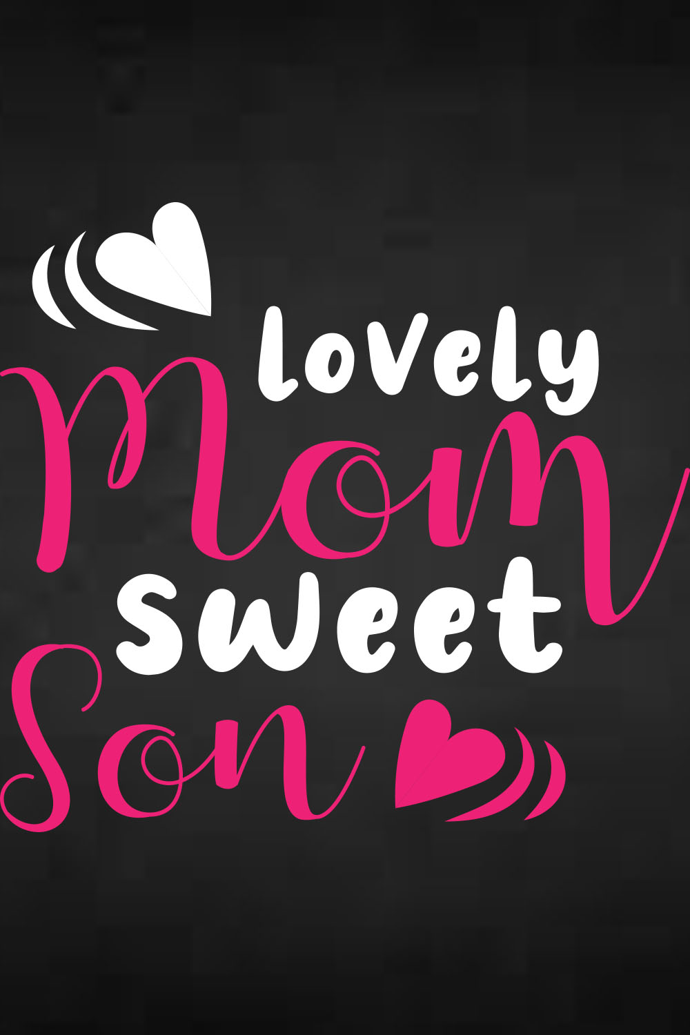 Mothers Day SVG Design Bundle pinterest preview image.