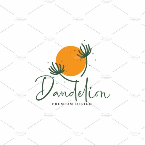 dandelion flower with sunset logo cover image.