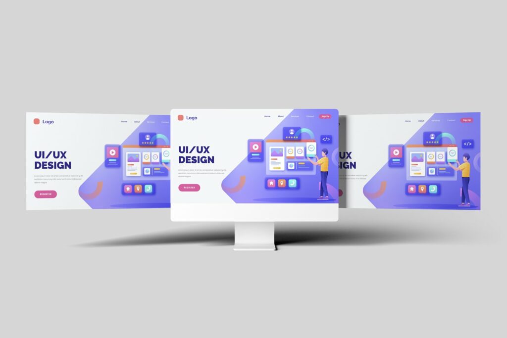 Desktop Screen Mockups – MasterBundles