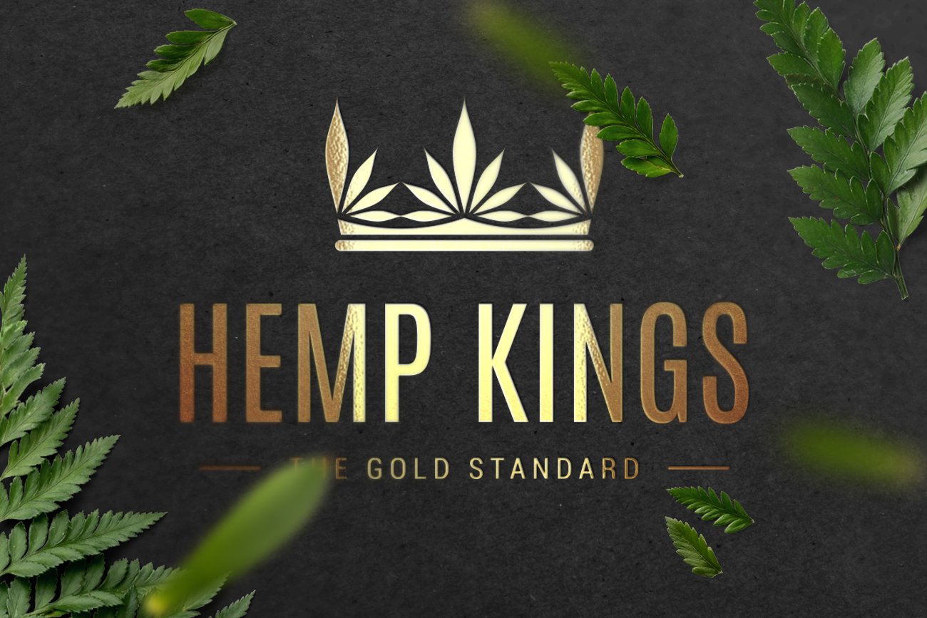 Cannabis Logo Hemp CBD Crown Logo cover image.