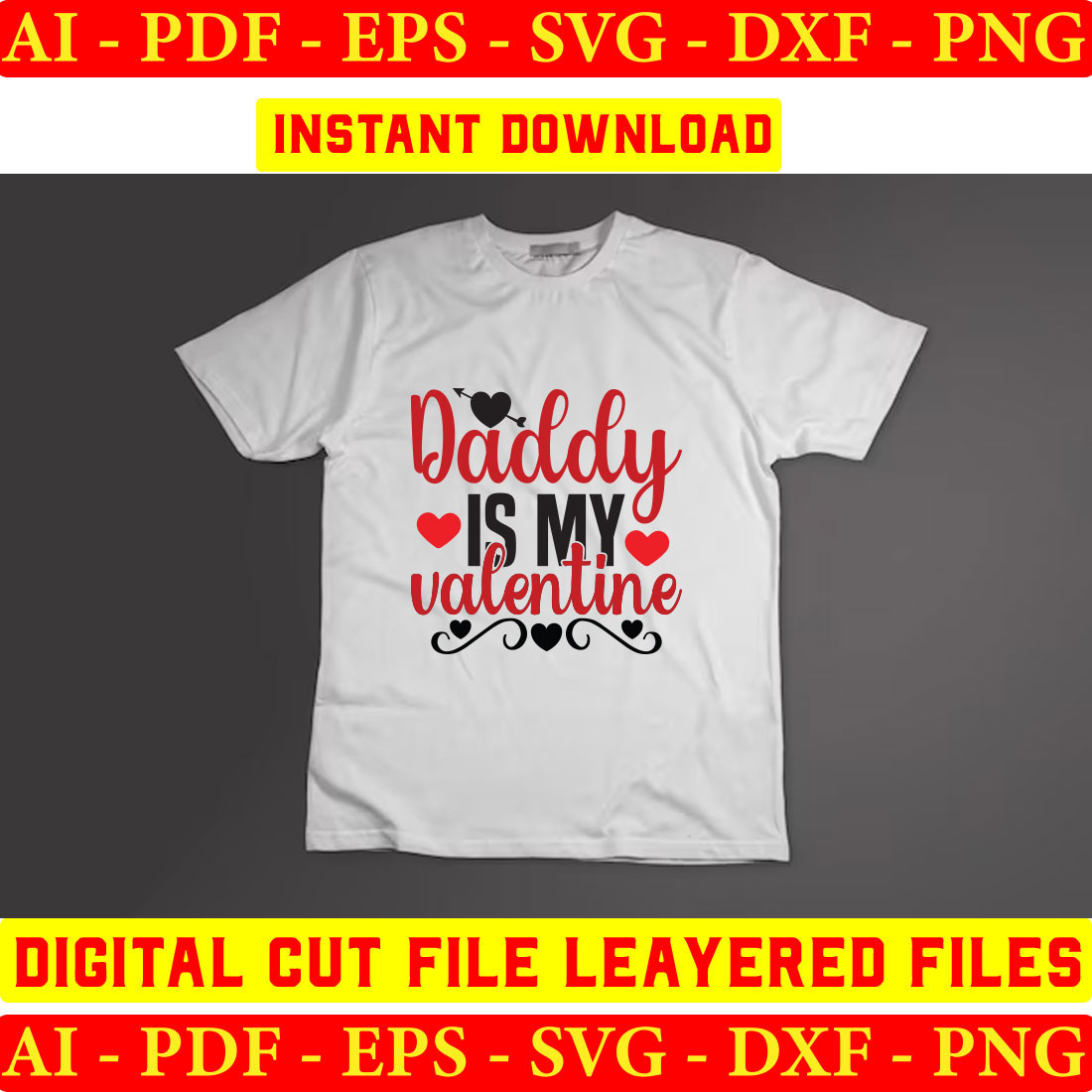 Valentines SVG Bundle, Valentine's Baby Shirts svg, Valentine Shirts svg, Cute Valentines svg, Heart Shirt svg, Love svg, Cut File Cricut Vol-10 preview image.