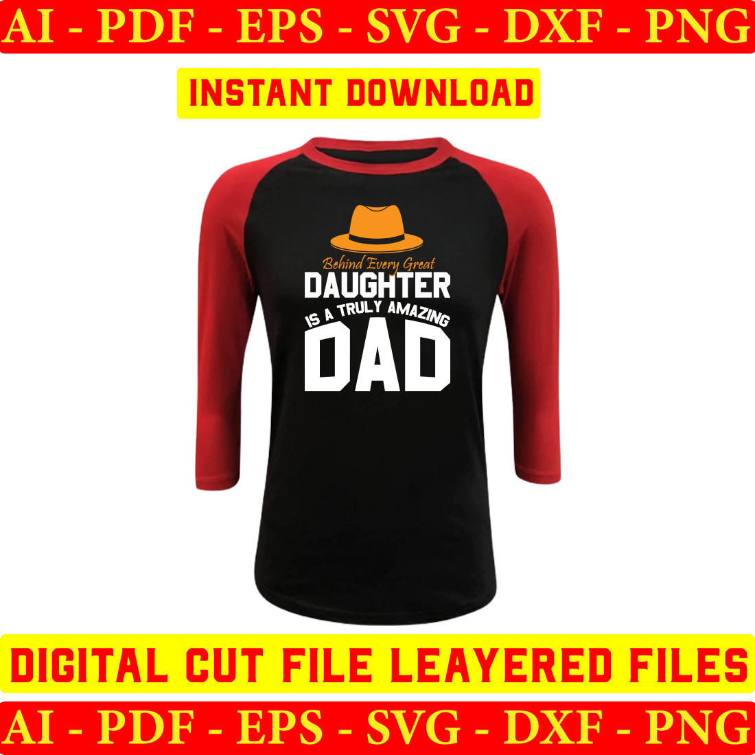 Premium Vector  A girl's first true love is her father typography svg cut  file t shirt design