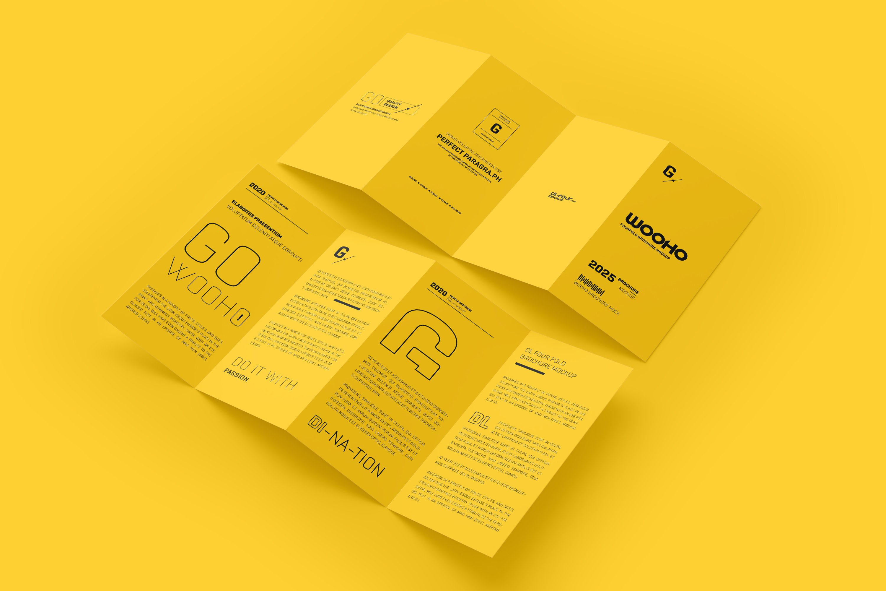 06 dl four 4 fold brochure mockup 584