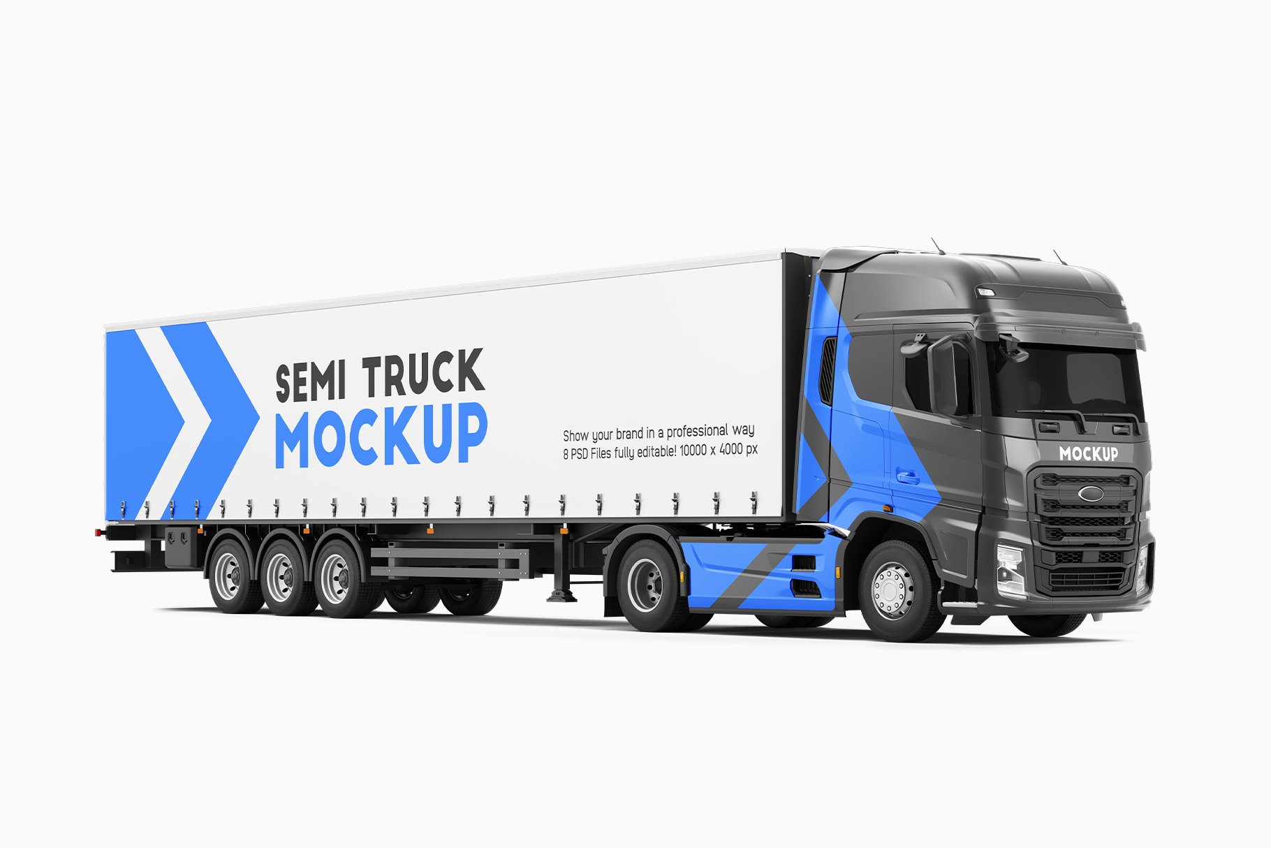 06 ford f max semi truck mockup 239