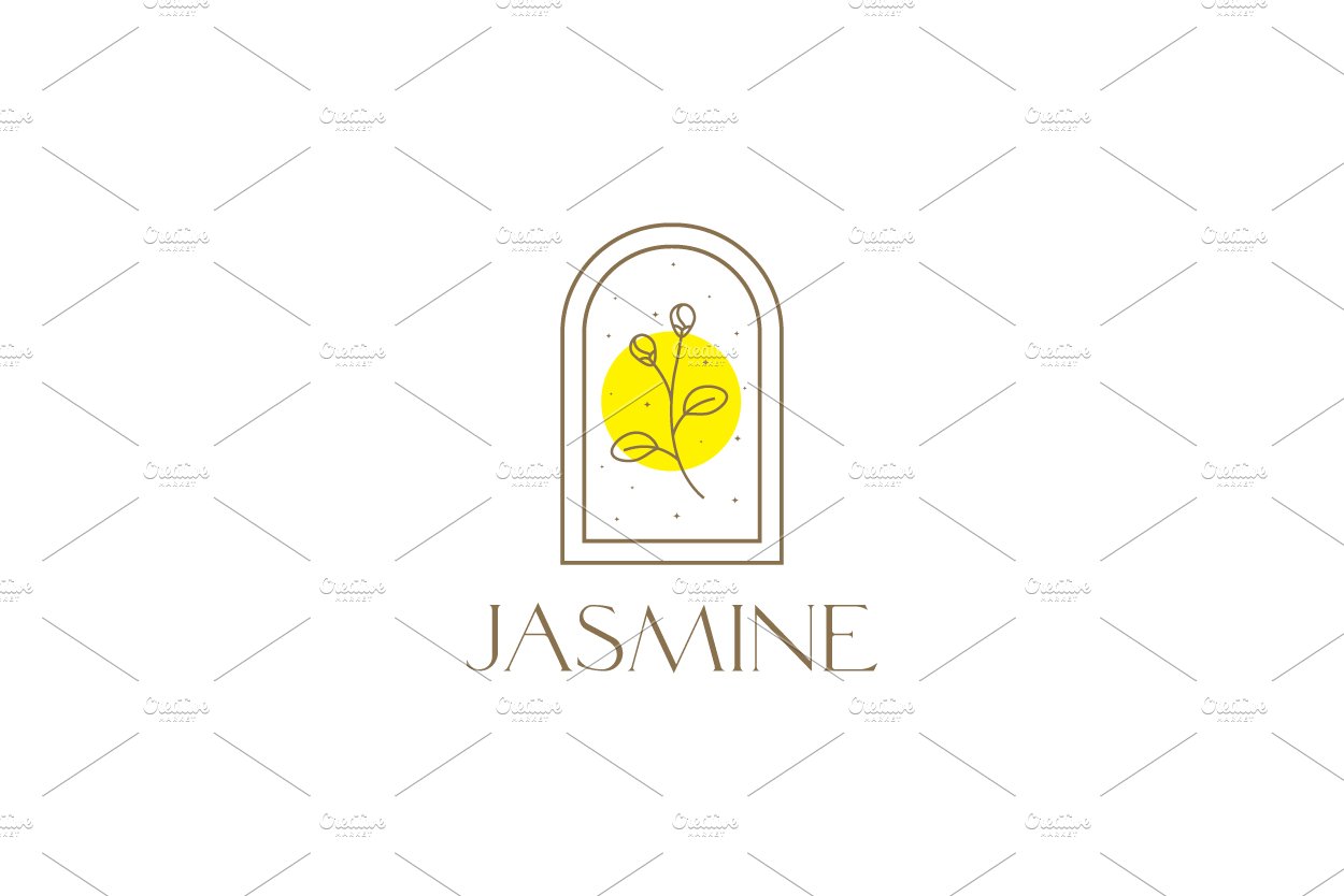 flower jasmine with window logo cover image.