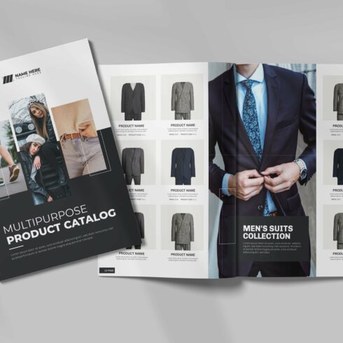 Multipurpose Product Catalog Layout cover image.