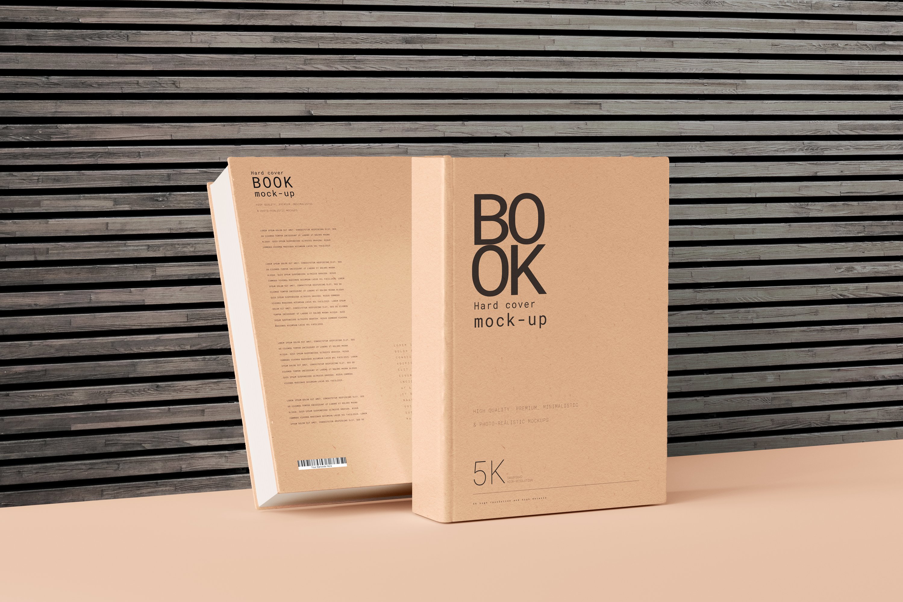 Hard Cover Large Book Mockups preview image.