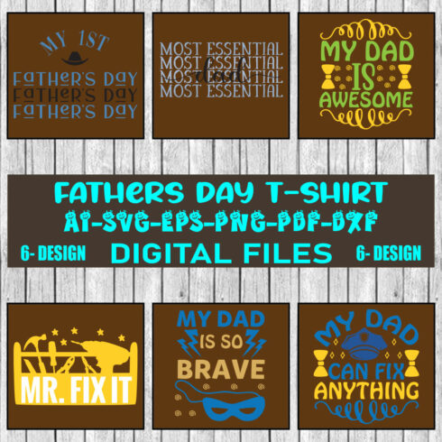 Father's Day Bundle SVG Dad Bundle Svg png dxf Funny Dad Svg Father's Day SVG dad Decal Designs papa,Dad Life SVG cut file silhouette Cricu Vol-26 cover image.