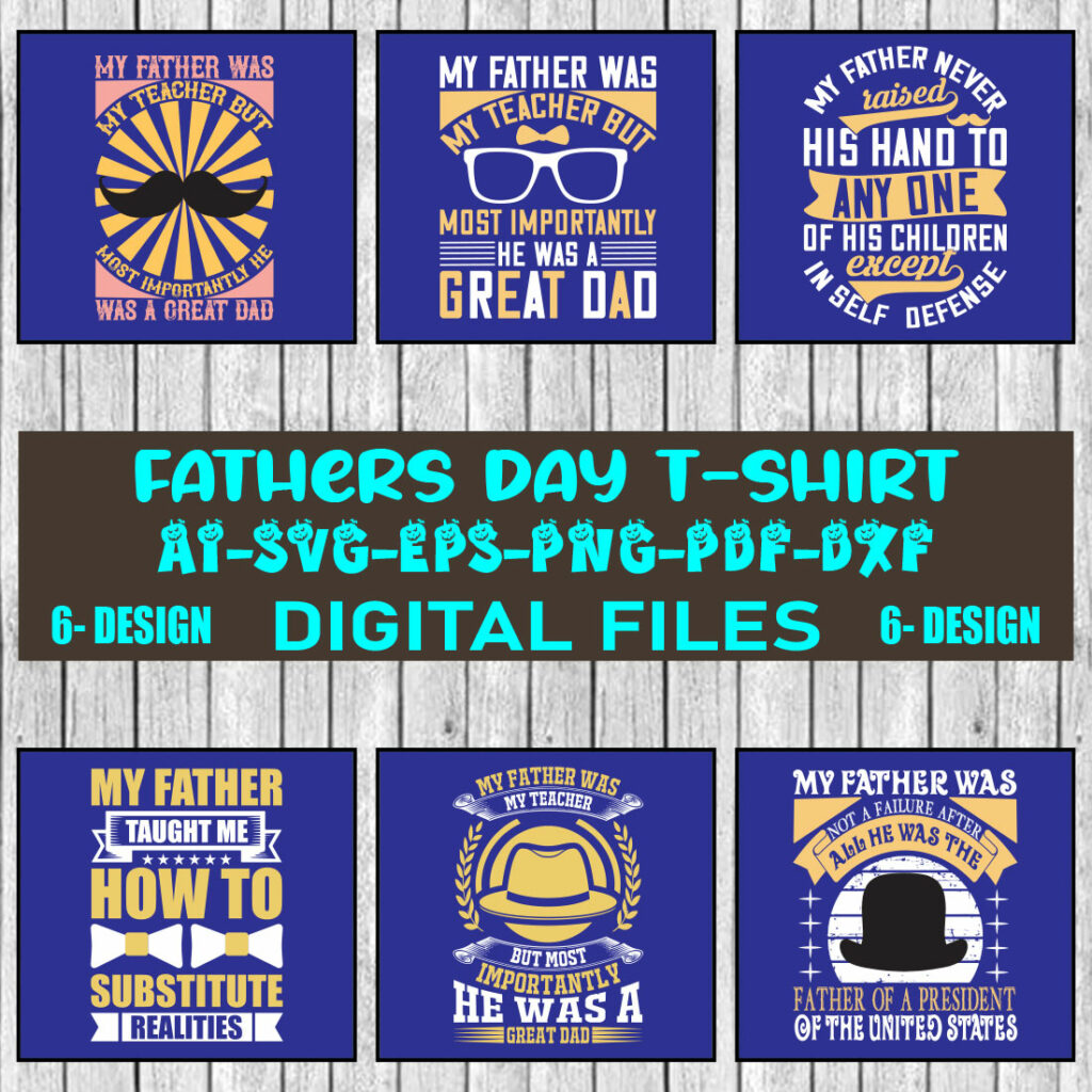 Father's Day Bundle SVG Dad Bundle Svg png dxf Funny Dad Svg Father's ...