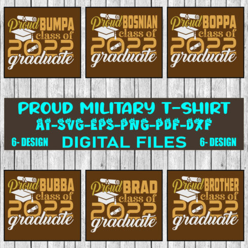 Proud Military T-shirt Design Bundle Vol-10 cover image.