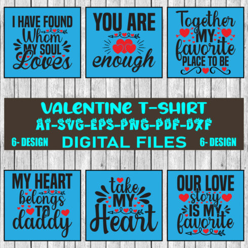Valentines SVG Bundle, Valentine's Baby Shirts svg, Valentine Shirts svg, Cute Valentines svg, Heart Shirt svg, Love svg, Cut File Cricut Vol-22 cover image.