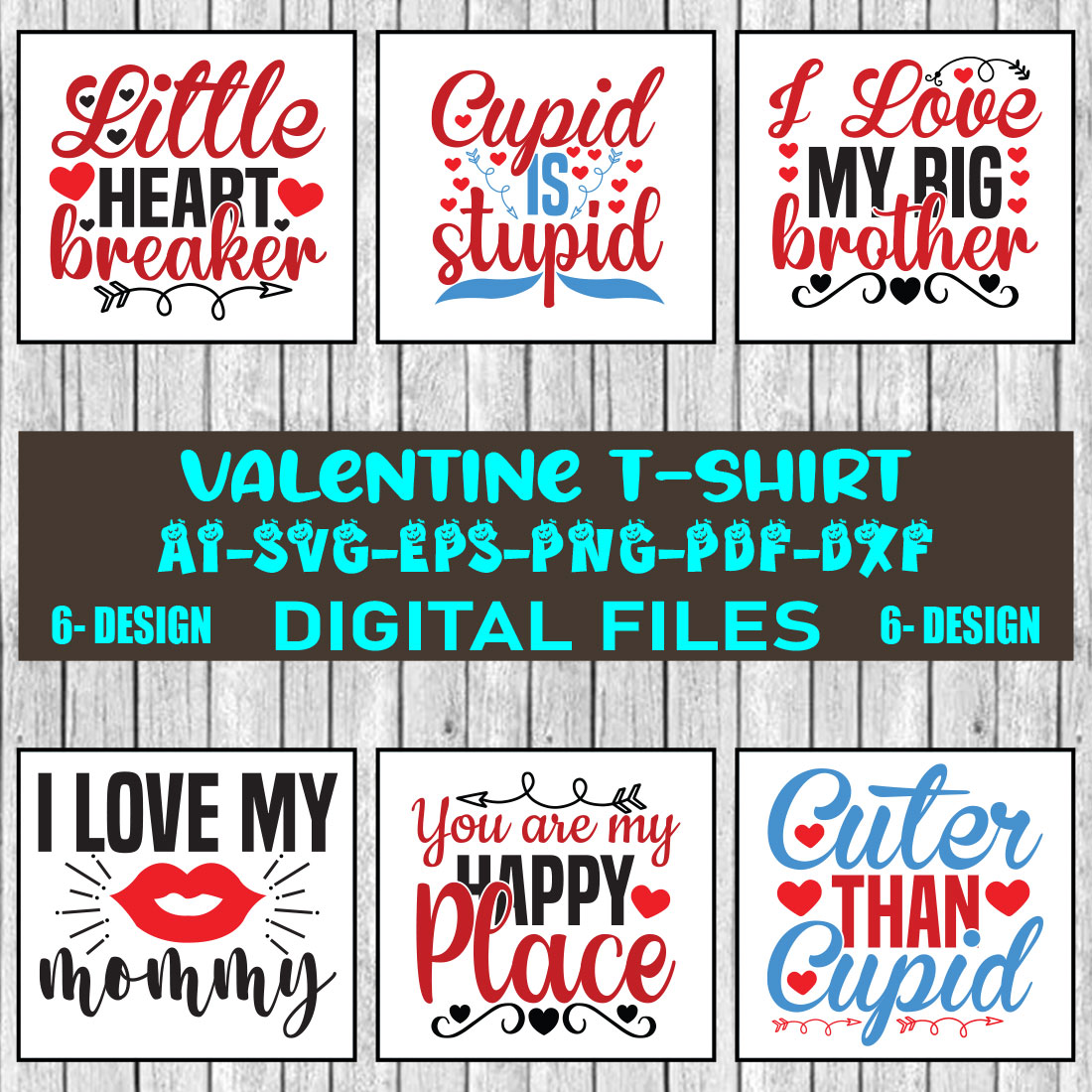 Valentines SVG Bundle, Valentine's Baby Shirts svg, Valentine Shirts svg, Cute Valentines svg, Heart Shirt svg, Love svg, Cut File Cricut Vol-12 cover image.