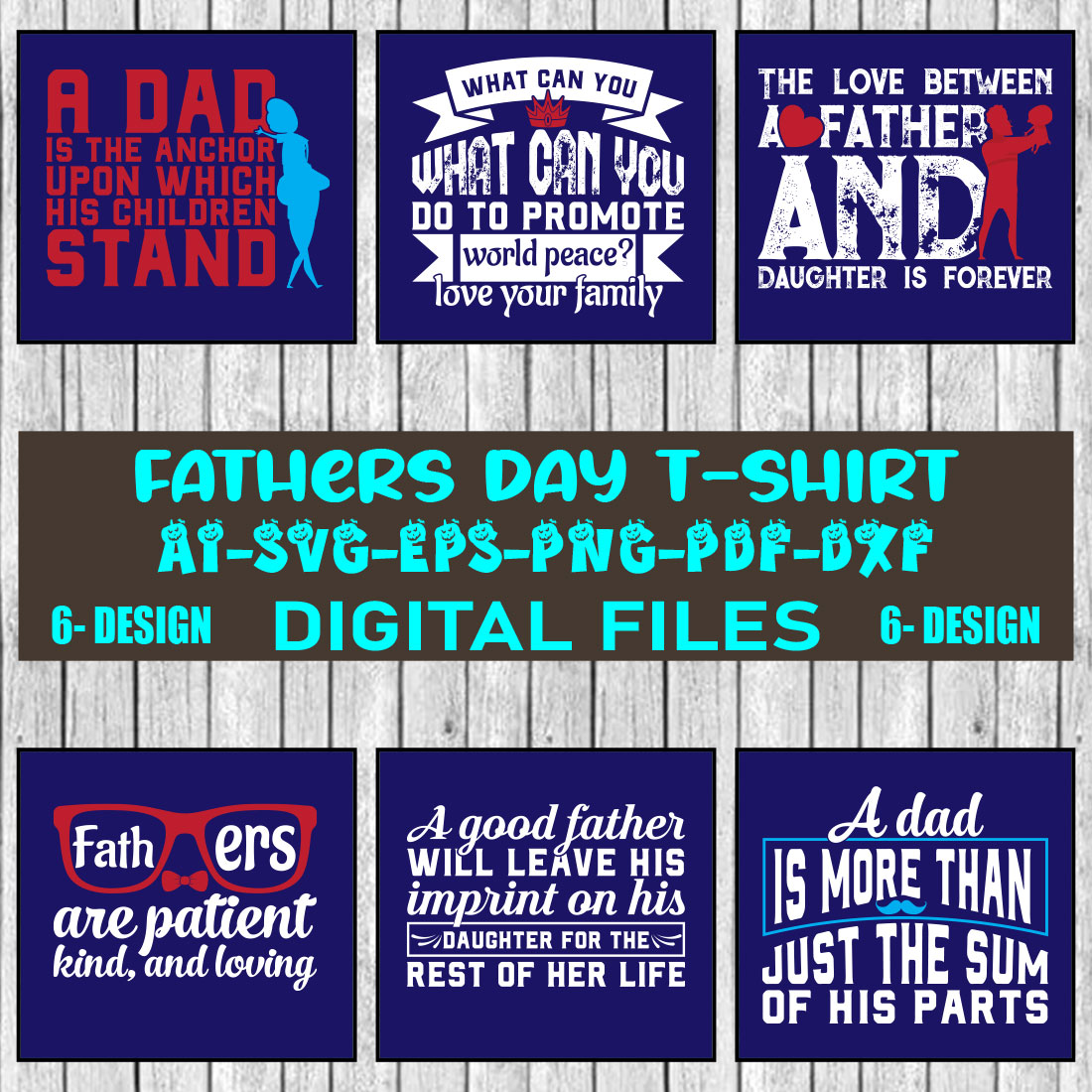 Father's Day Bundle SVG Dad Bundle Svg png dxf Funny Dad Svg Father's Day SVG dad Decal Designs papa,Dad Life SVG cut file silhouette Cricu Vol-15 cover image.