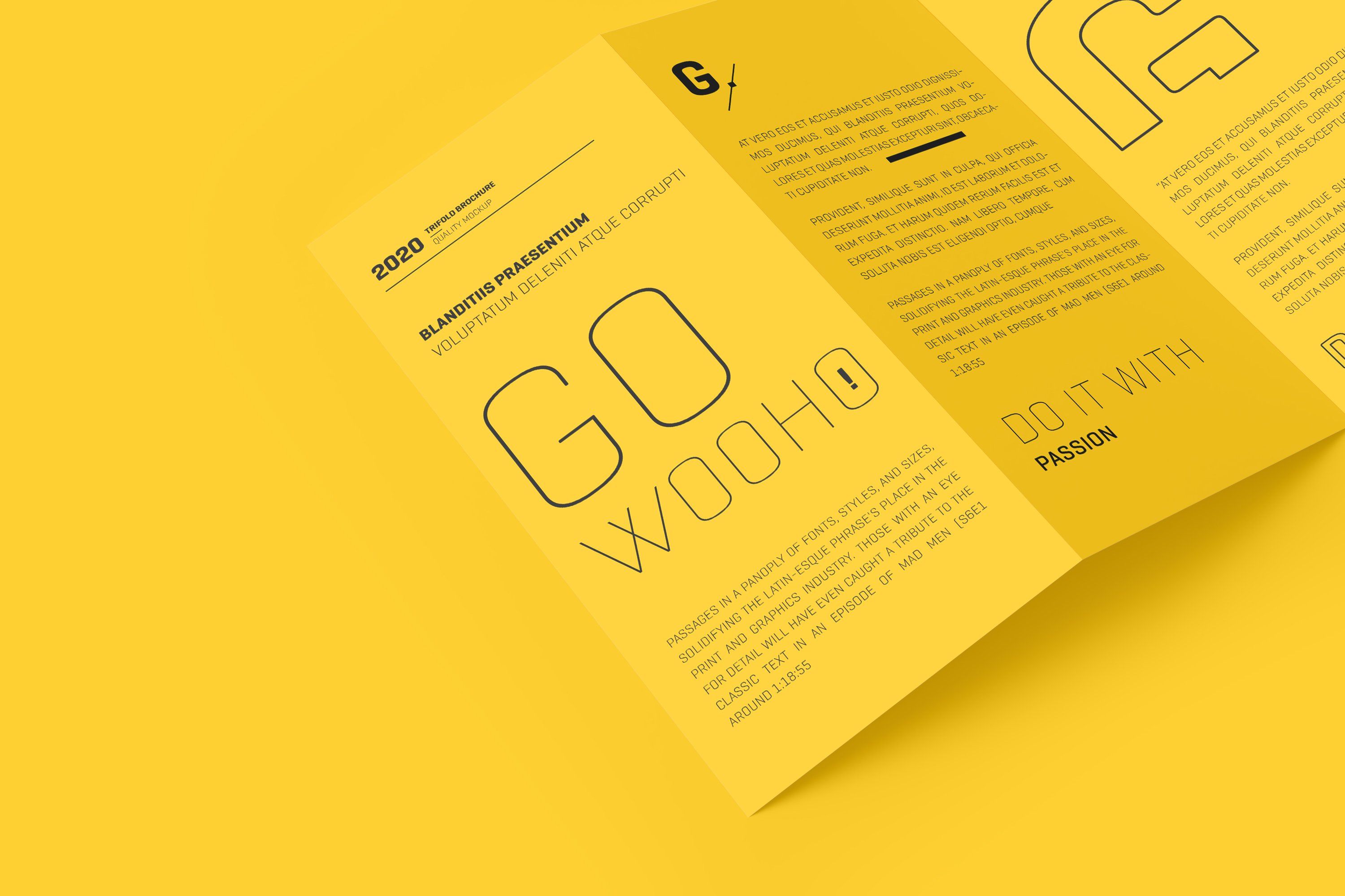 07 a4 z fold brochure mockup 918