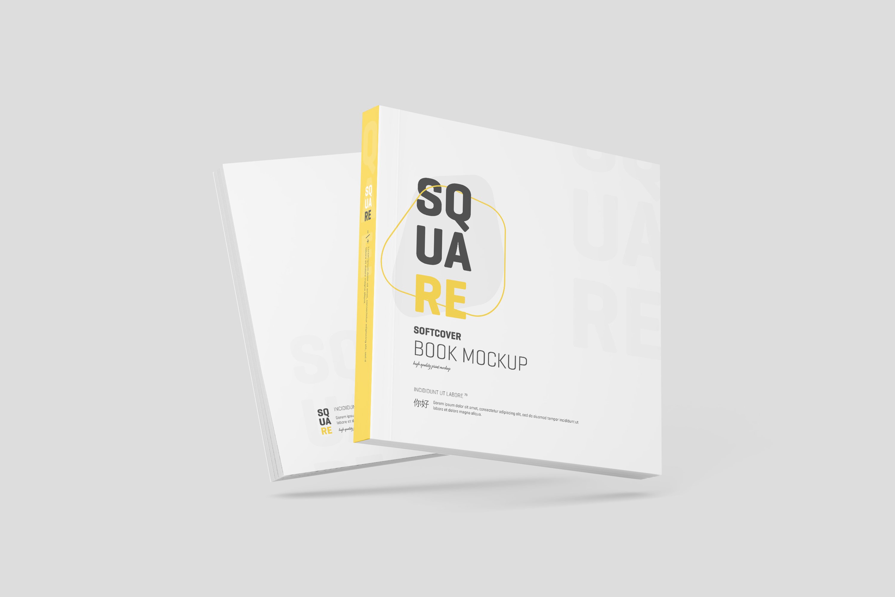 08 softcover square book cover mockup 585