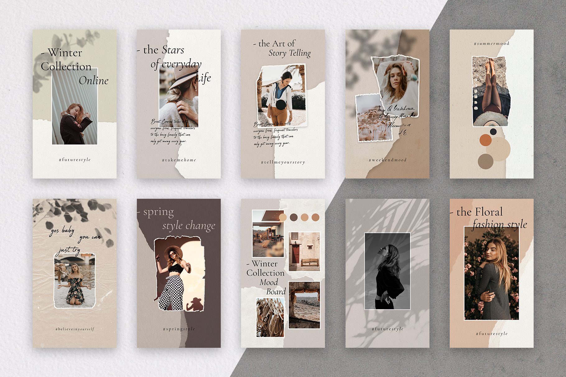 09 instababe instagram post story templates 229