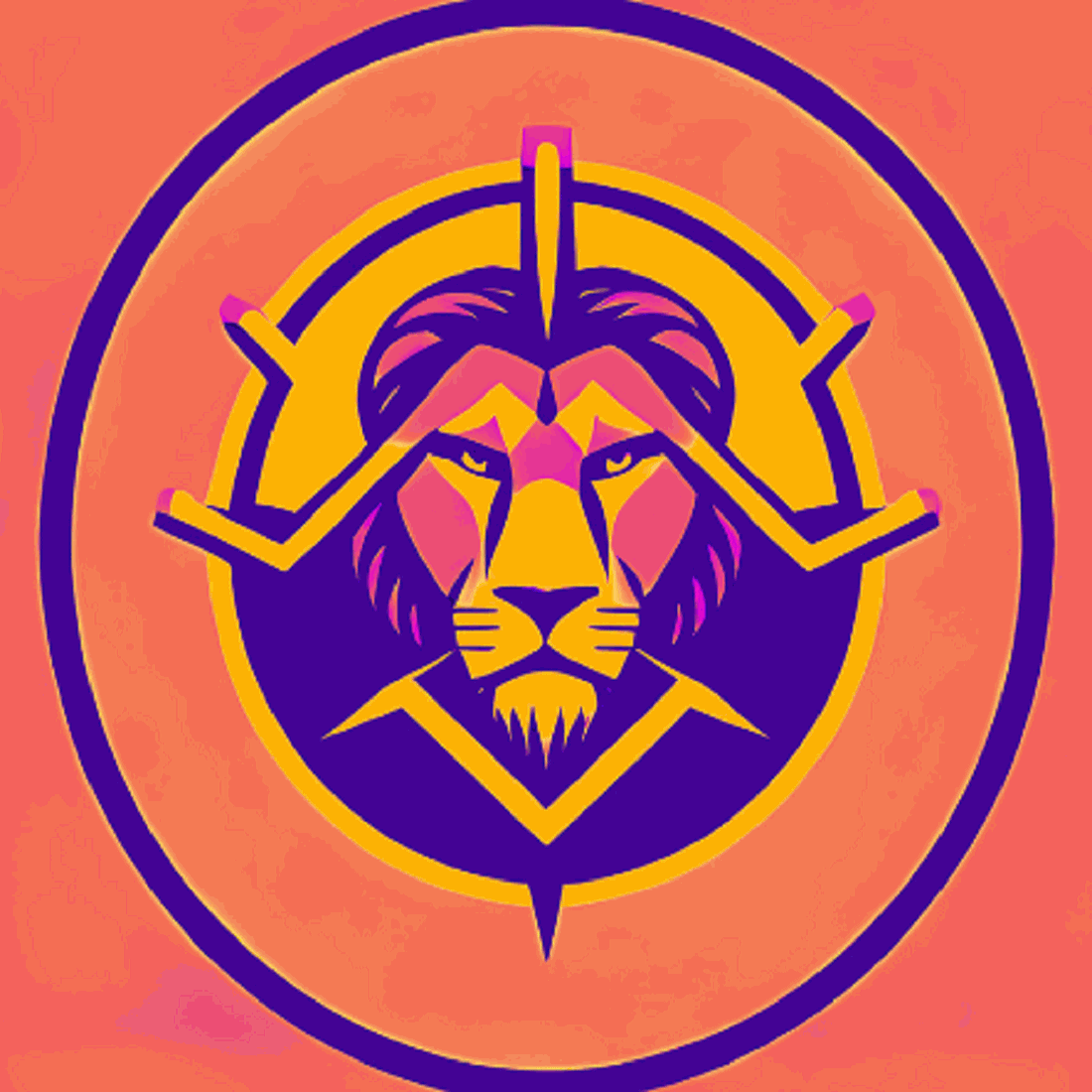lion logo preview image.