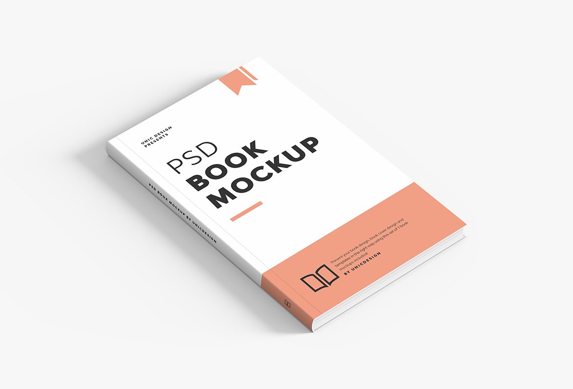 Pocket Book Mockup preview image.