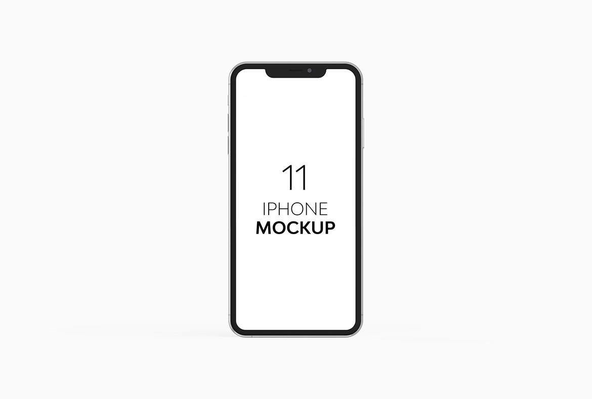 iPhone 11 Mockup preview image.