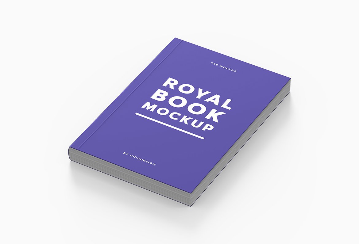 Royal Book Mockup preview image.