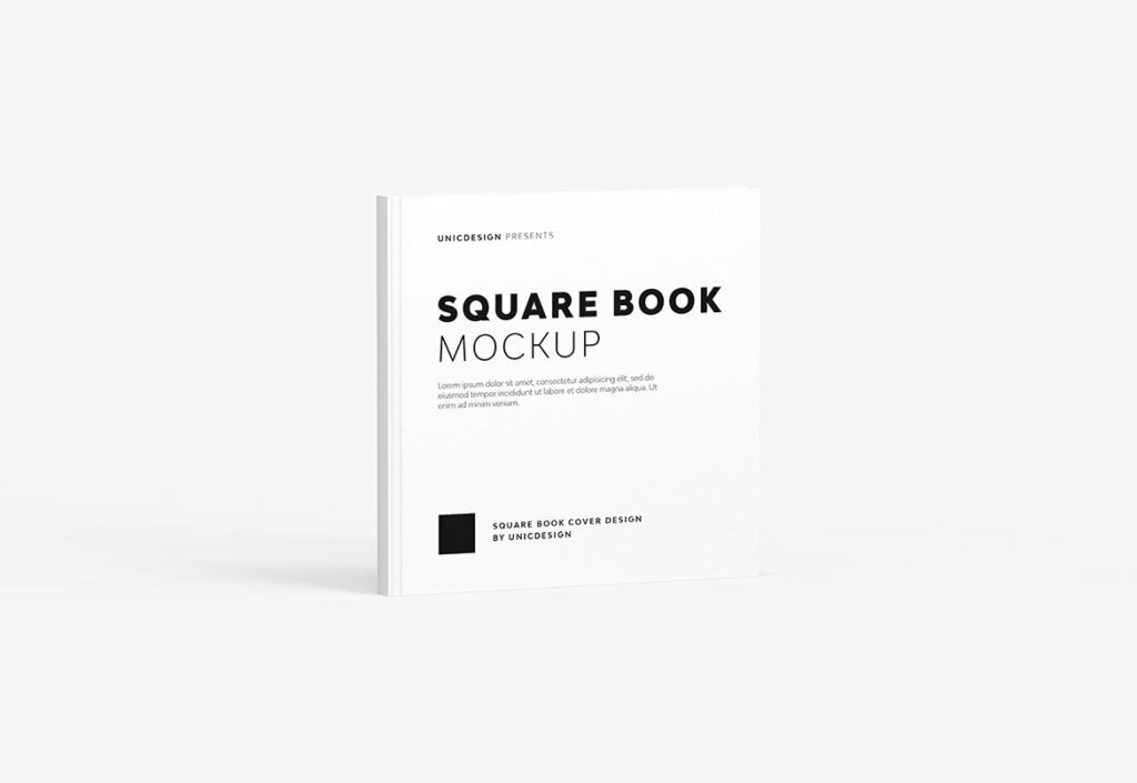 Square Sample Book Square Book Mockup – MasterBundles
