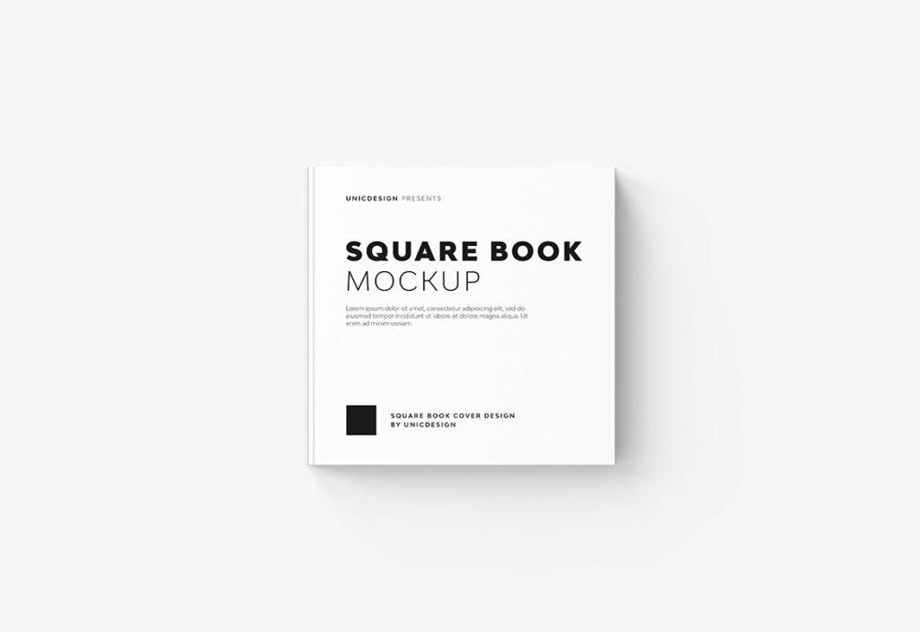 Square Sample Book Square Book Mockup – MasterBundles