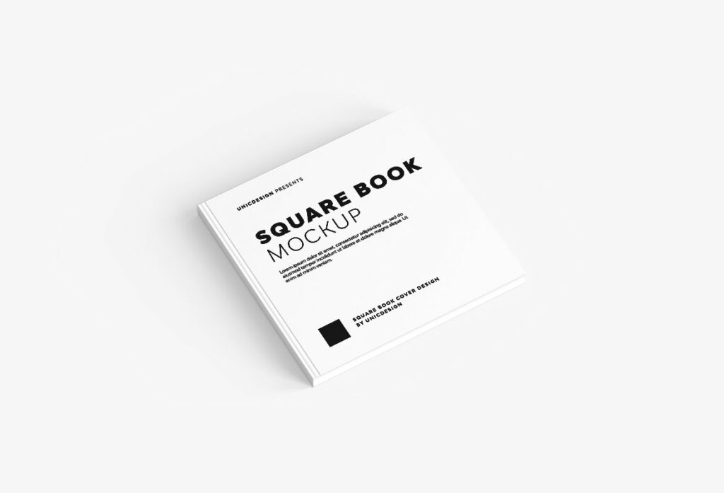 Square Sample Book Square Book Mockup – MasterBundles