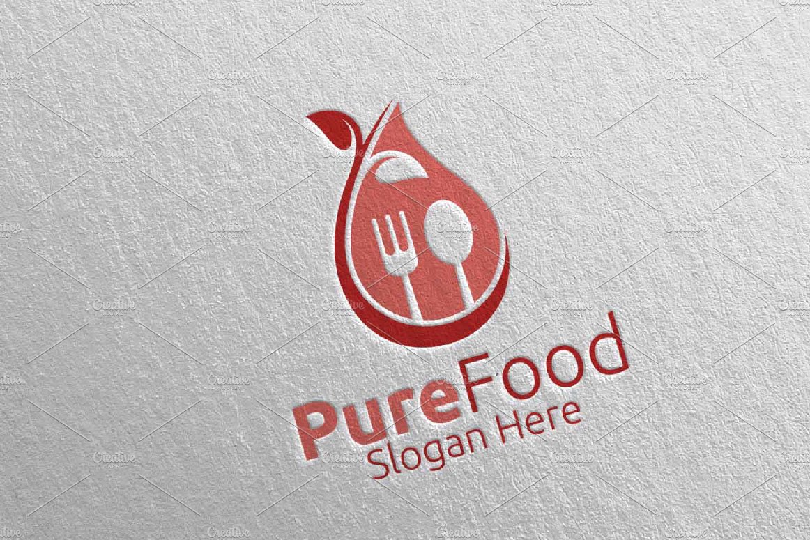 Healthy Food Logo for Restaurant 47 preview image.