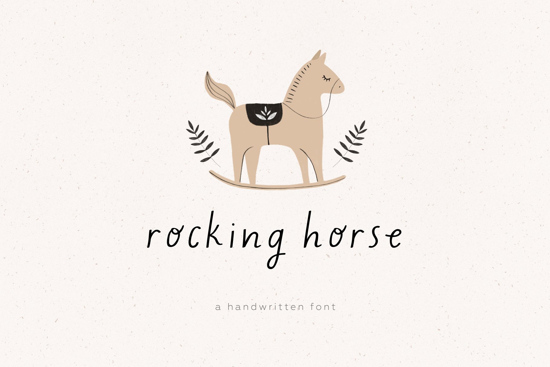 Rocking horse | Handwritten Font cover image.