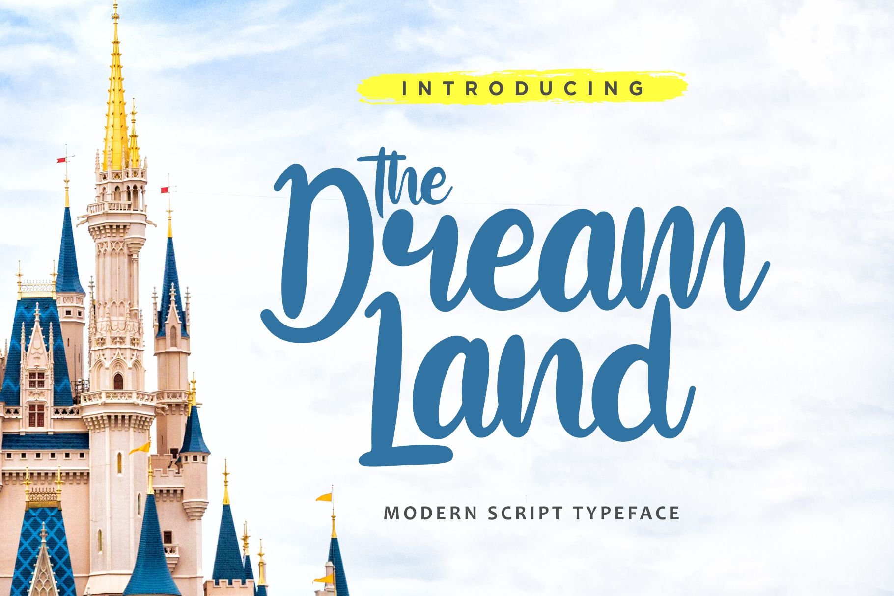 The Dream Land - Modern Script cover image.