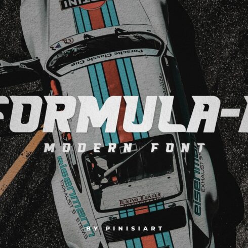 FORMULA A – Modern Font cover image.